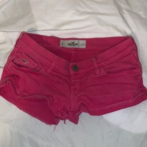 Hot Pink Hollister Booty Shorts